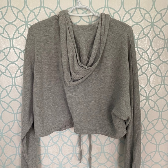 Cropped grey zip up - Picture 4 of 4